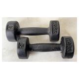 Pair 5 Pound Dumbbells
