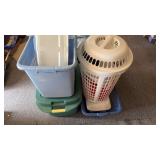 Bins and clothes hampers