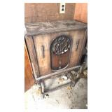 Mid-century Radio Cabinet project piece