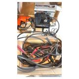 Jumper Cables, Inflator, Drill