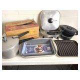 Vintage Cookware Lot w/ Electric Fry Pan
