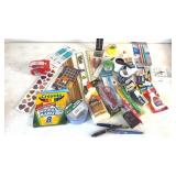 Office & School Supply Lot  Glue, Pens, Tape
