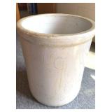 c1899 Stoneware Utilitarian Crock 8 gal Apple