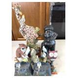 Wade Whimsies Figurine Lot  12 Miniature Glazed