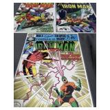 Iron Man 154, 160, 162 Bronze Age Marvel Lot