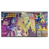 The Silver Surfer,  Galactus and Thanos