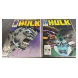 The Incredible Hulk 350 354 Artist Purves