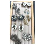 Collection of Vintage Non Pierced Earrings