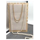 Faux Pearl Strand 60" & Multi Strand 14ï¿½