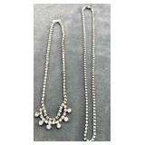 Rhinestone necklaces