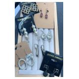 Collection of pierced earrings