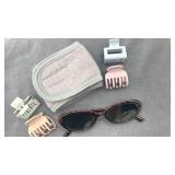 Sunglasses, hair clips & cloth hair band