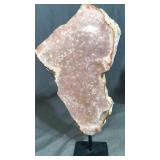 Pink Amethyst Slab 8.5x5.5x.75in