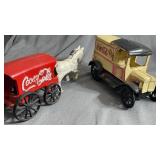 Cast Iron Coca-Cola Trucks