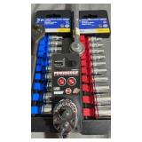 Kobalt & Powerbuilt Socket Set with Ratchets