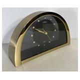 Seiko Half Moon Clock Brass Modern Style
