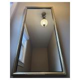 Wall Mirror 4 ft. w/ Bamboo Style Frame