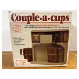 Couple-A-Cups Coffee Maker In Box