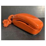 Western Electric Trimline Telephone Orange