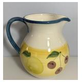 Santos Hand Painted Pitcher Portugal