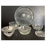 Crystal Serving Ware Assortment