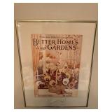 Better Homes & Gardens Cover Framed