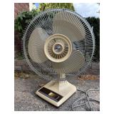 Patton 16" Oscillating Fan In Vintage Brown