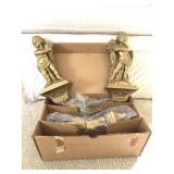 Four Syroco wall cherubs w/ orig. box