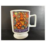 Retro Zodiac Virgo Mug