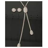 Chicoï¿½s Ann Rhinestone Pave Y New w/ Tag