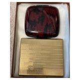 Compact mirror & Cigarette Holder