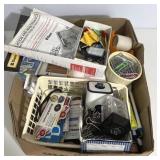 Office Supplies, Assorted Manuals, Key Rings