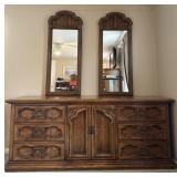 Thomasville Spanish Oak Triple Dresser