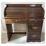 Vintage Roll-Top Desk