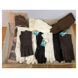 Ladies Vintage Leather Gloves - Somme New Old