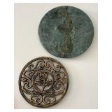 Natural Stone & Wrought Iron Triviets