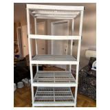Storage Shelf 6 x 3 x 2 ft. Plastic