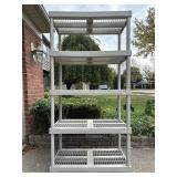 Plastic Storage Shelf 6 ft.Measures 72 inches
