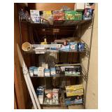 Wire Shelf Rack w/ All ContentsAll contents