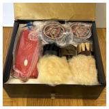 Kiwi Electric Shoe Polisher Kit Vintage In Box