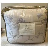 New Embroidered King Size Bed Set