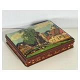 Blue Bird Toffee Tin Vintage English Advertising