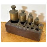 Antique Newark Scale Apothecary Weights