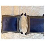 Newport Tasseled Luxury Throw Pillow Pair