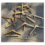 Vintage Wooden Hangers