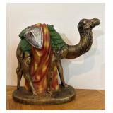 Ceramic Painted Camel Statue