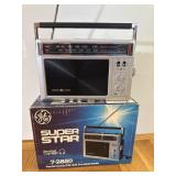 GE Super Star Vintage Radio In Original Box