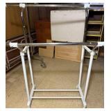 Rolling Clothing Rack w/ Expandable
