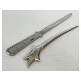 Sheridan Stamped & Art Deco Letter Openers