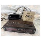 Alarm Clock Trio w/ Timex, GE, Timelink